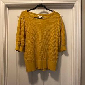 Terra & Sky crochet sweater